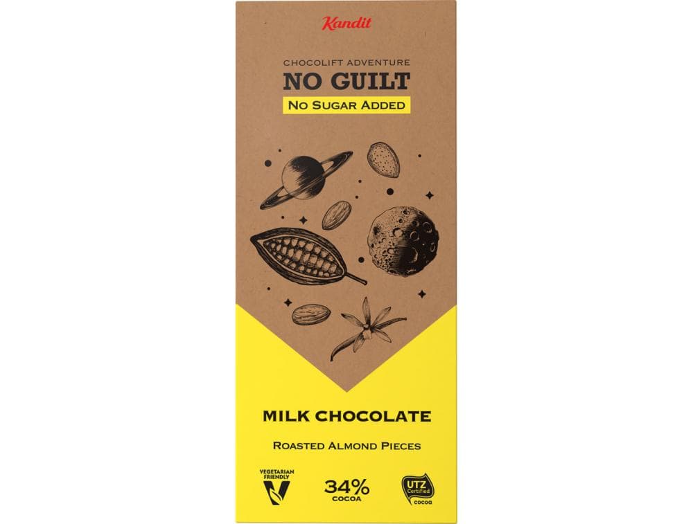 Čokolada 80 g Kandit, No Guilt