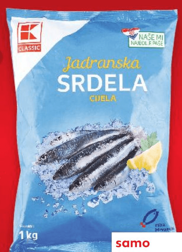 Classic jadranska srdela 1 kg