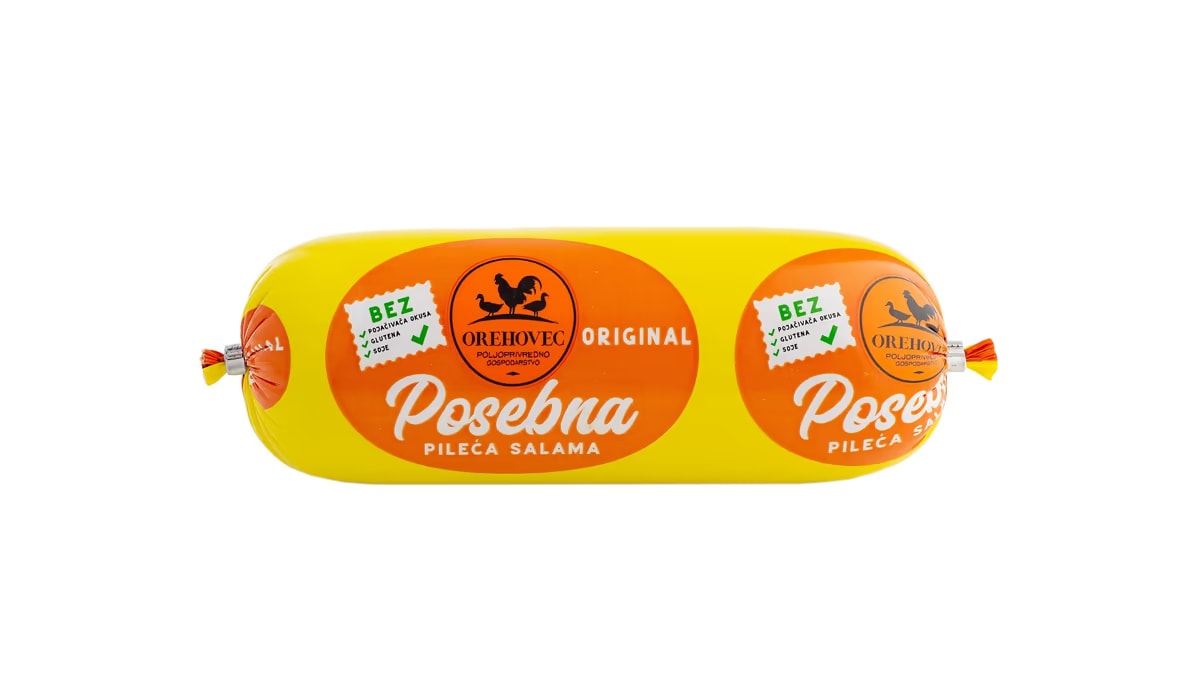 Pileća posebna ili pileća posebna sa sirom orehovec 1kg