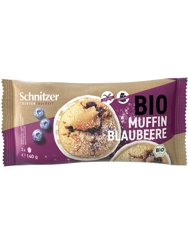 Eko muffin s borovnicama bez glutena 140 g