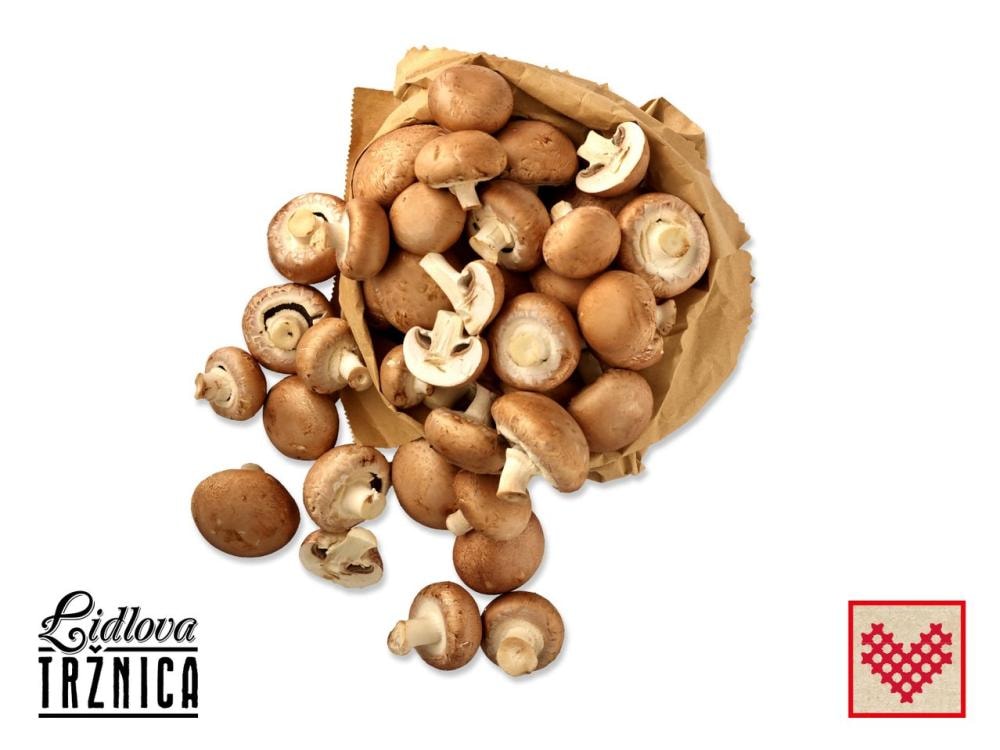 Domaći šampinjoni smeđi 250 g