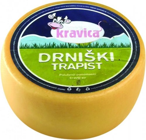 Domaća kravica sir drniški trapist