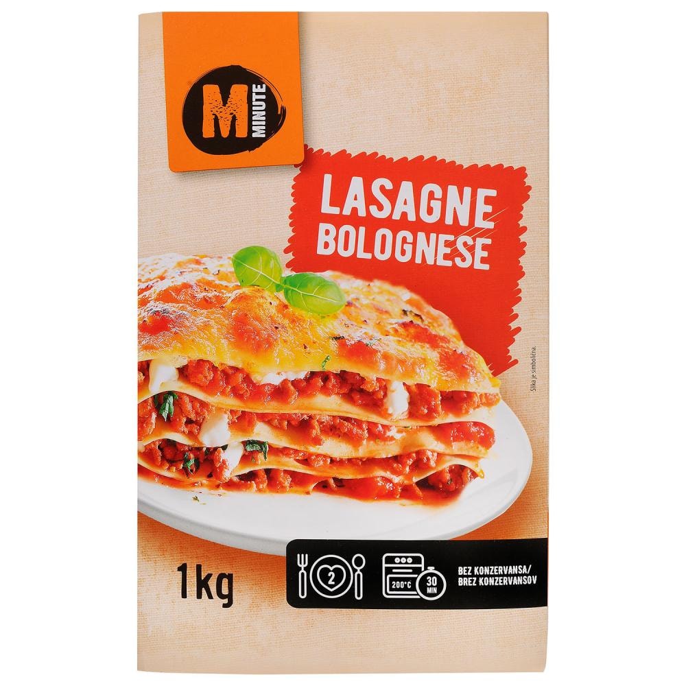 Lasagne bolognese 1kg