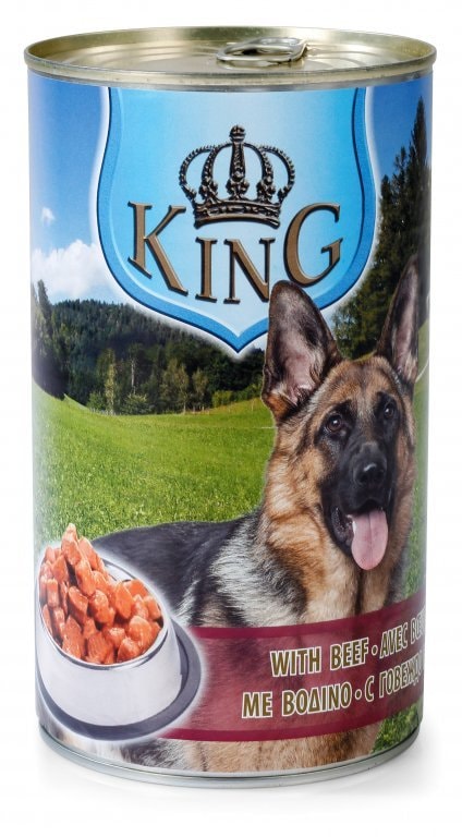 King hrana za pse 1240 g