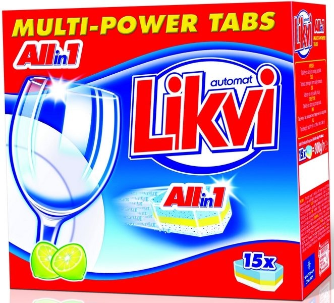 Odabrane likvi tablete za strojno pranje posuđa