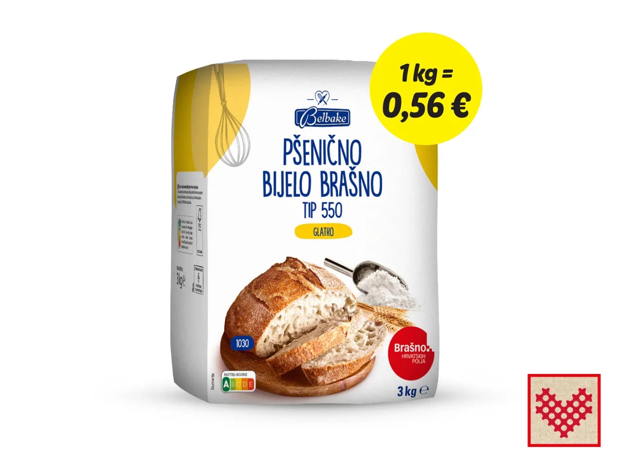 Glatko brašno 3 kg