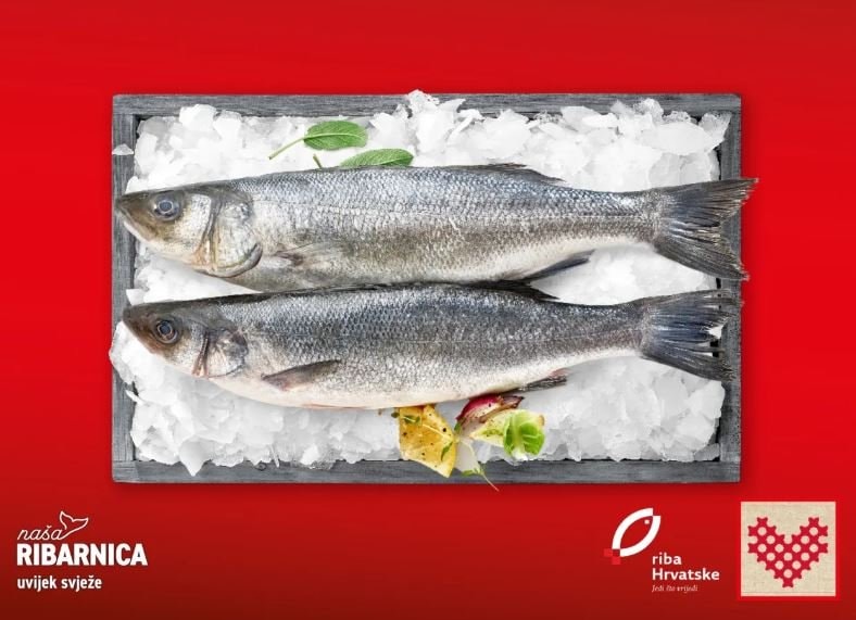 Očišćeni jadranski brancin 720 g