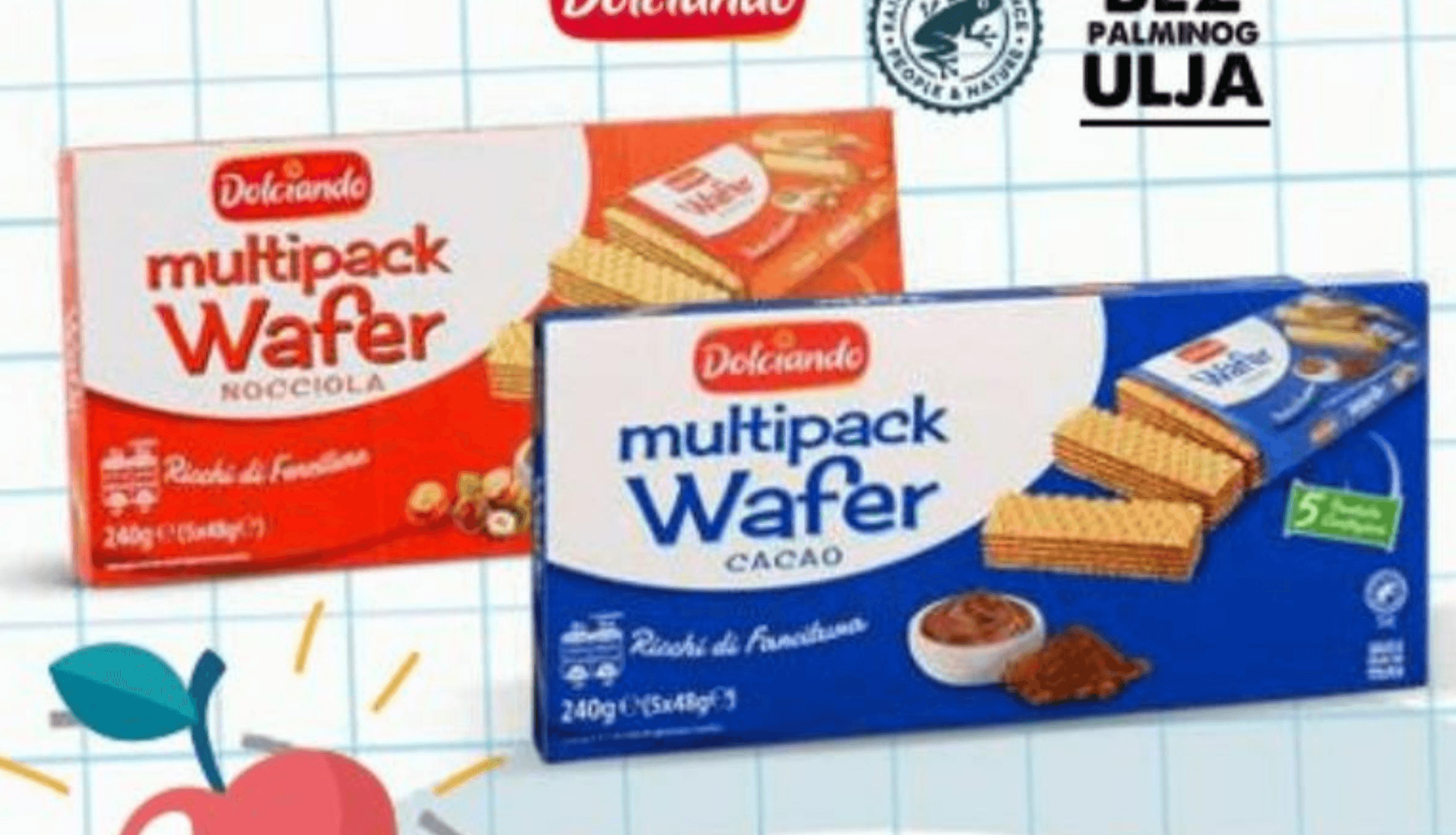 Napolitanke 5 KOM, 240 g