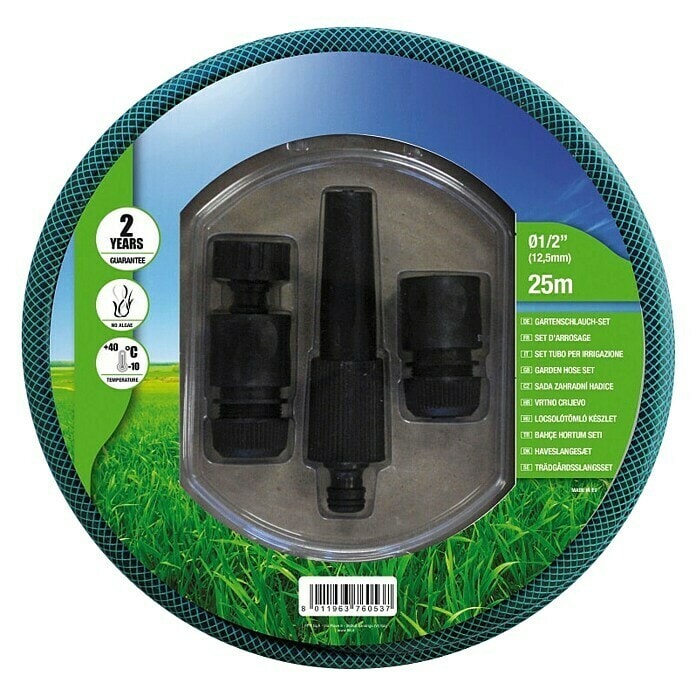 Set crijeva s priborom crijevo d 25 m x Ø 13 mm (½")