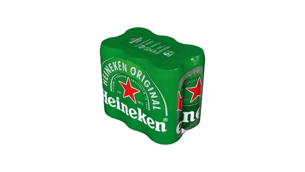 Pivo heineken 6x0,5l