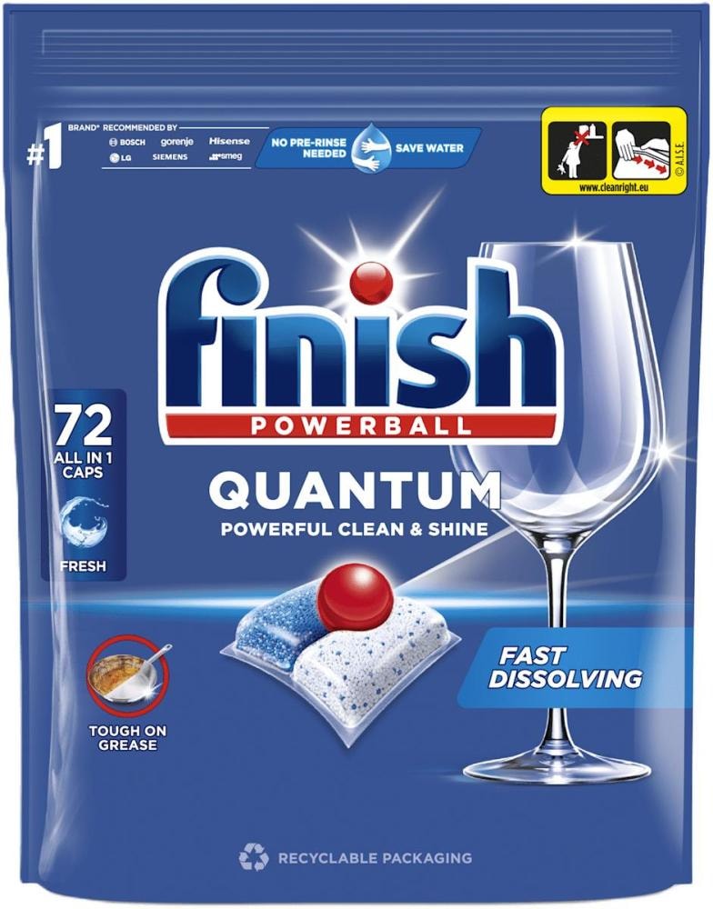 Tablete za strojno pranje posuđa quantum 72kom, ultimate 54kom