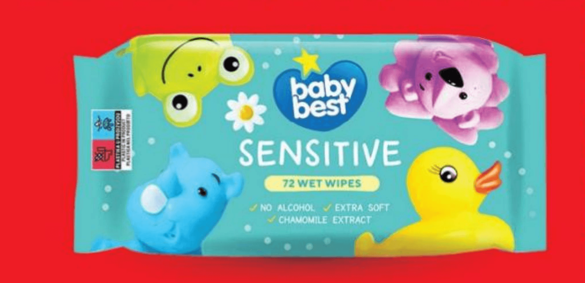 Baby best vlažne maramice 72 komada