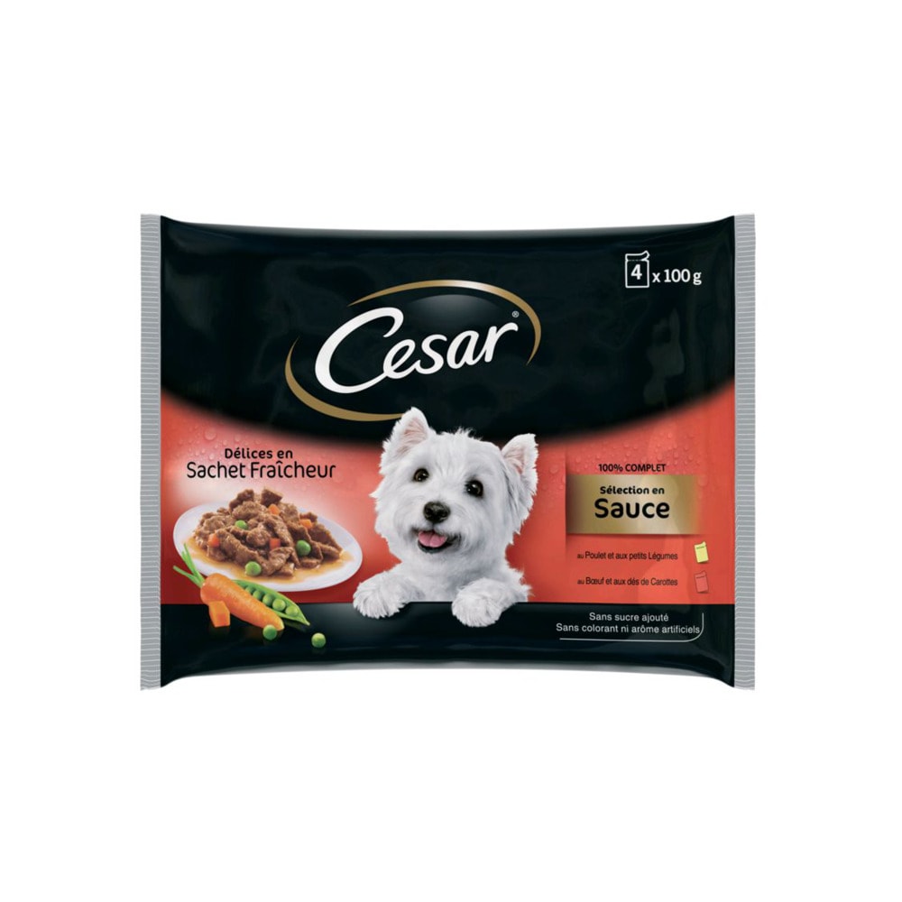 Cesar 4x100 g