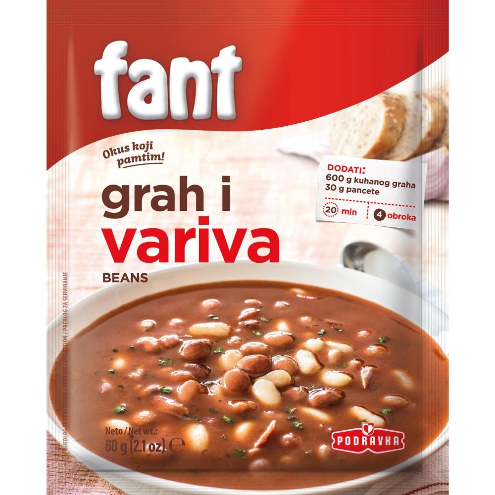 Instant mješavina za pripremu jela 60g-90g