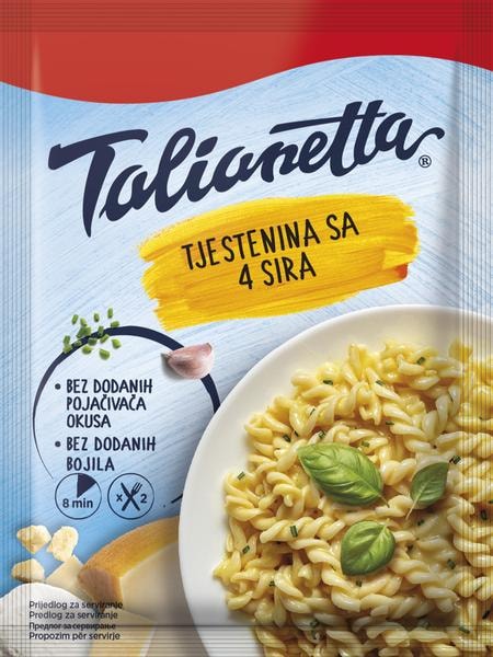 Talionetta tjestenina sa 4 sira 145 g