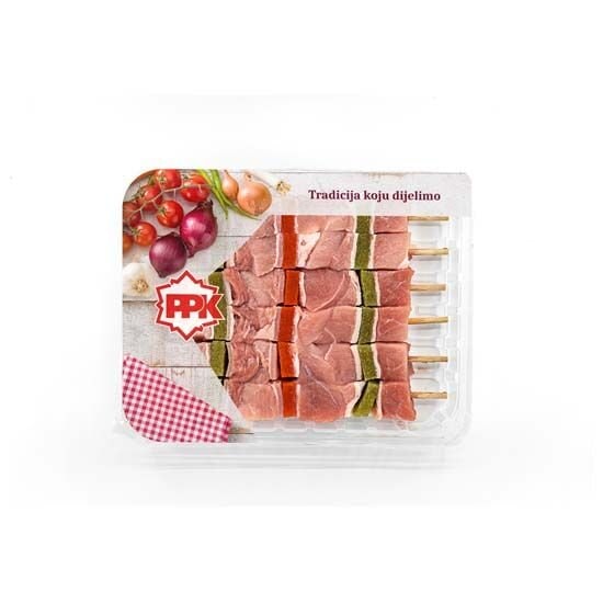 Sviježi svinjski ražnjići 510 g