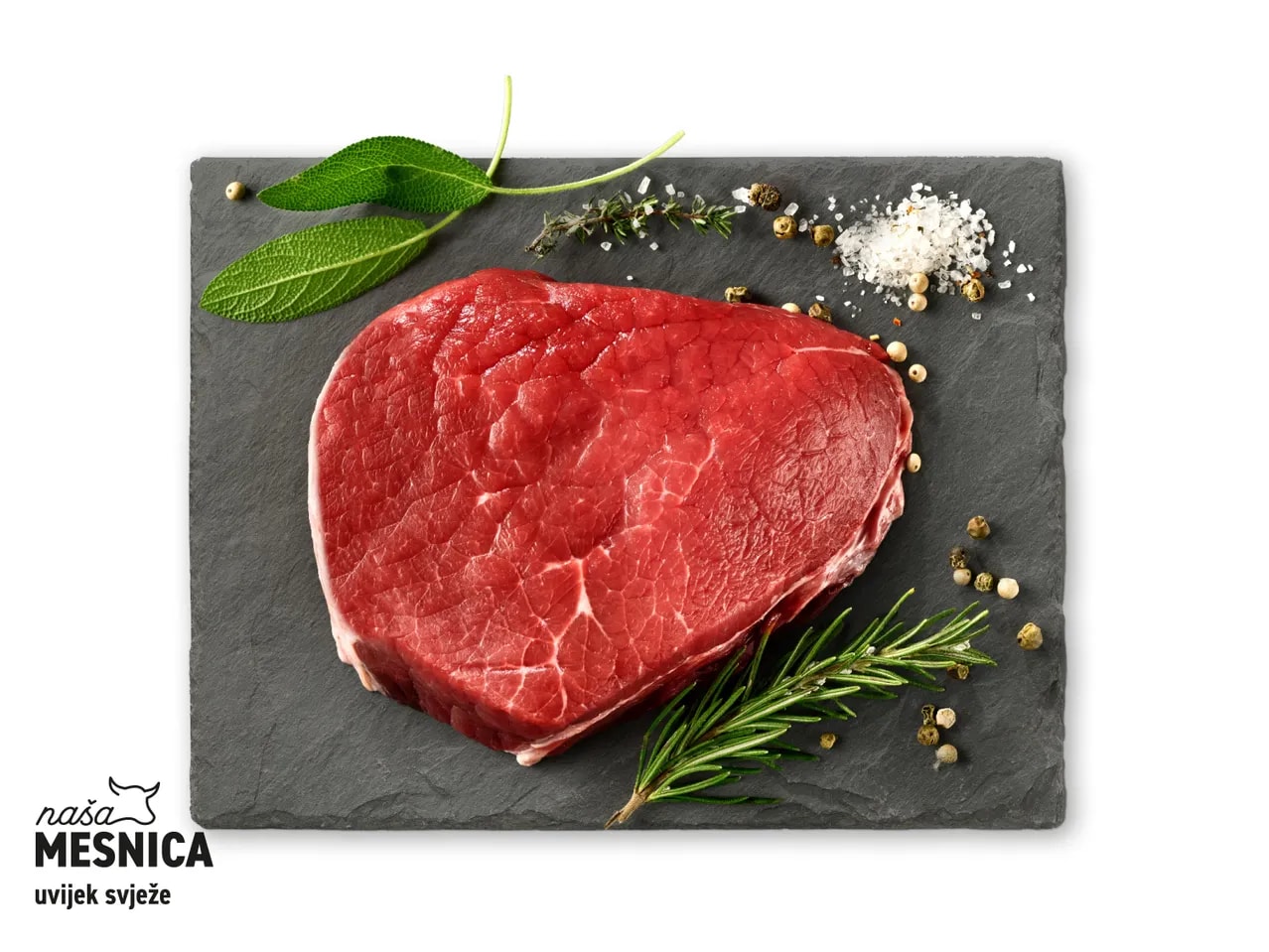 Svježi eye round steak 220 g