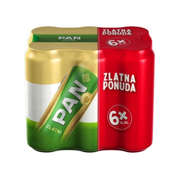 Zlatni pivo 6 x 0,5 l