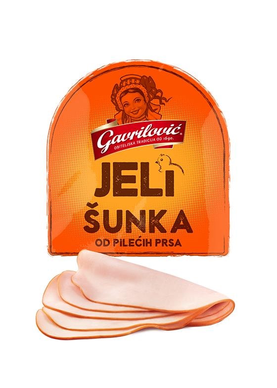 Šunka od pilećih prsa 1 kg