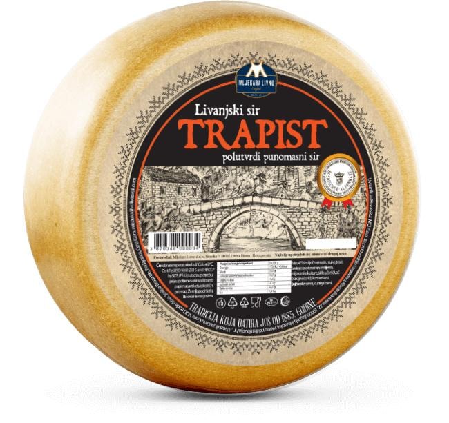 Livanjski sir trapist 300g