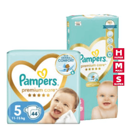 Pampers dječje pelene 32 - 68 kom