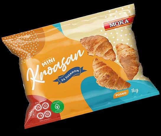 Kroasan sa sezamom 1kg