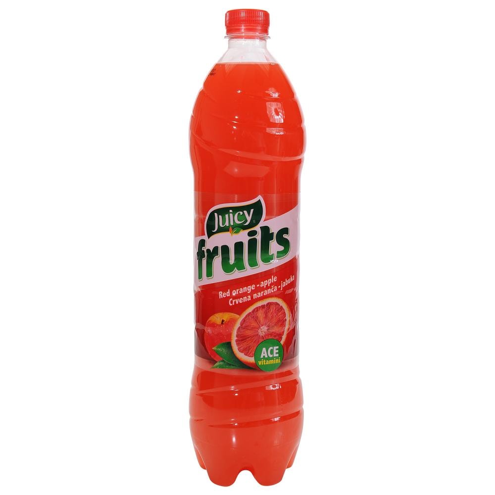Sok juicy fruits crvena naranča ace 1,5 l