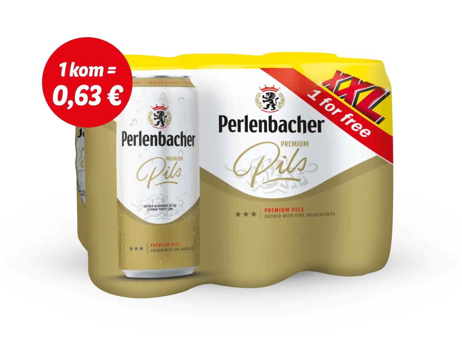 Premium pils 6 x 0,5 l