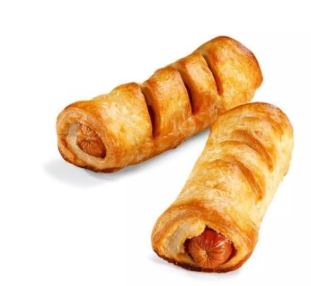Hrenovka u lisnatom tijestu 120 g