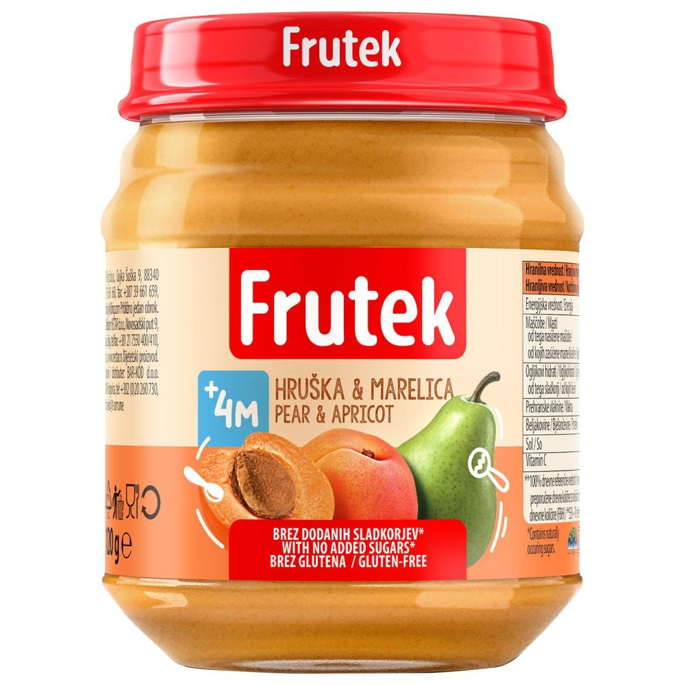 Kaša kruška&marelica 120 g