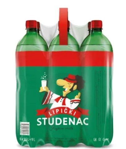 Prirodna mineralna voda 6 x 1,5 L