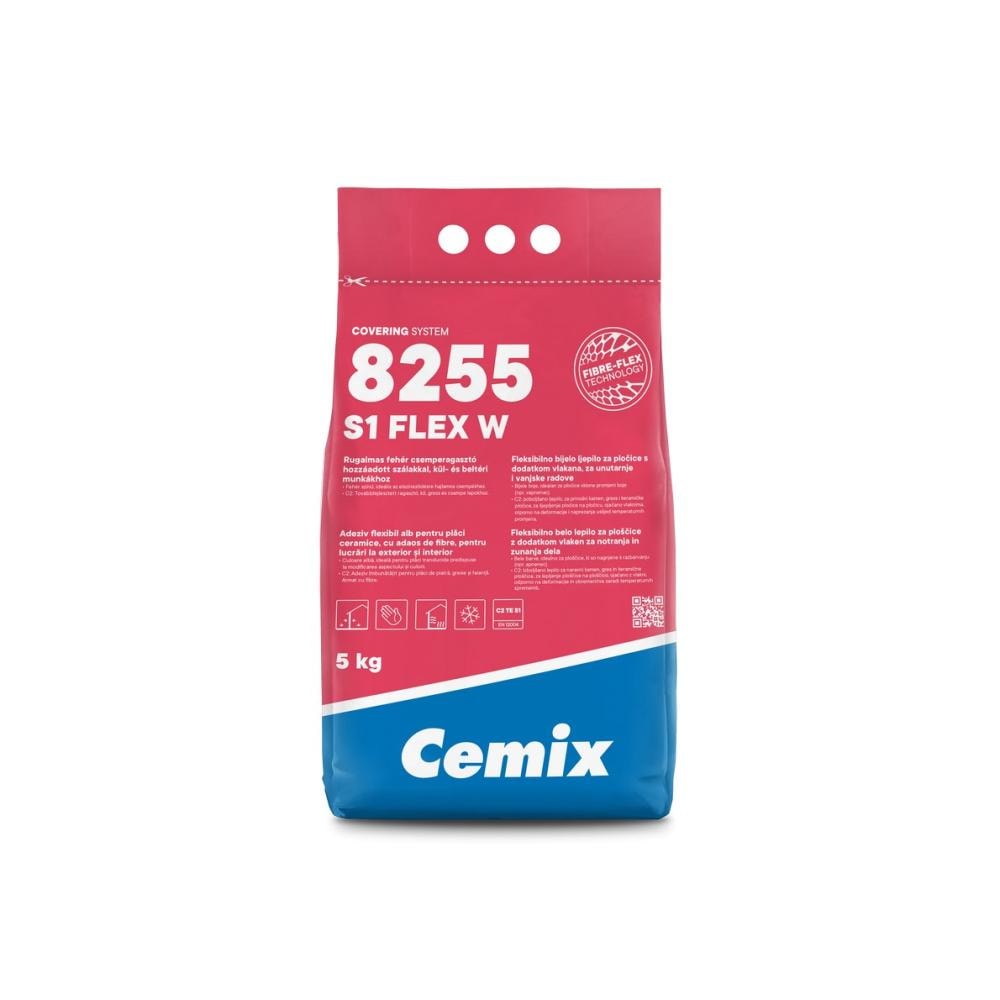 Fleksibilno ljepilo za keramiku 8255 flex w s1 5 kg