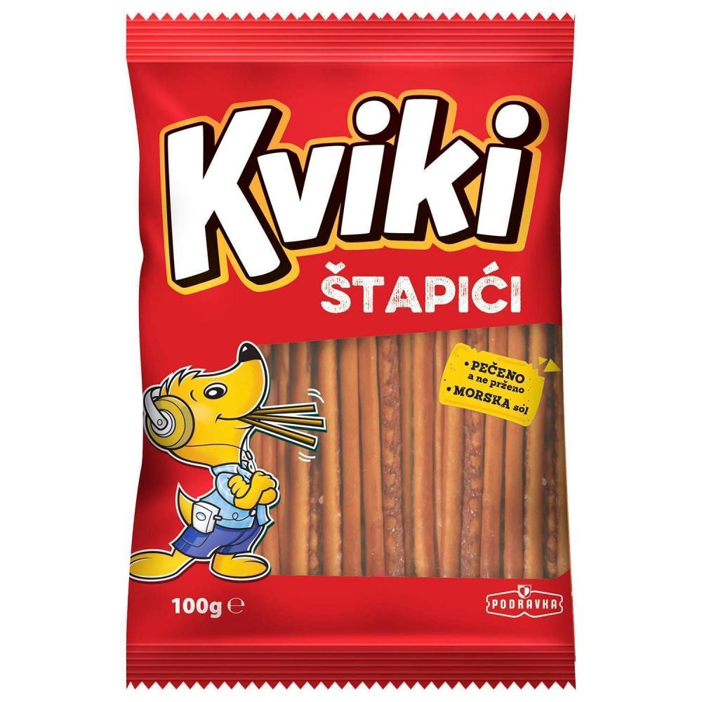 Štapići slani, pereci, ribice 100 g