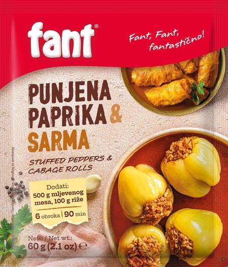 Začin fant za punjenu sarmu i papriku 60 g