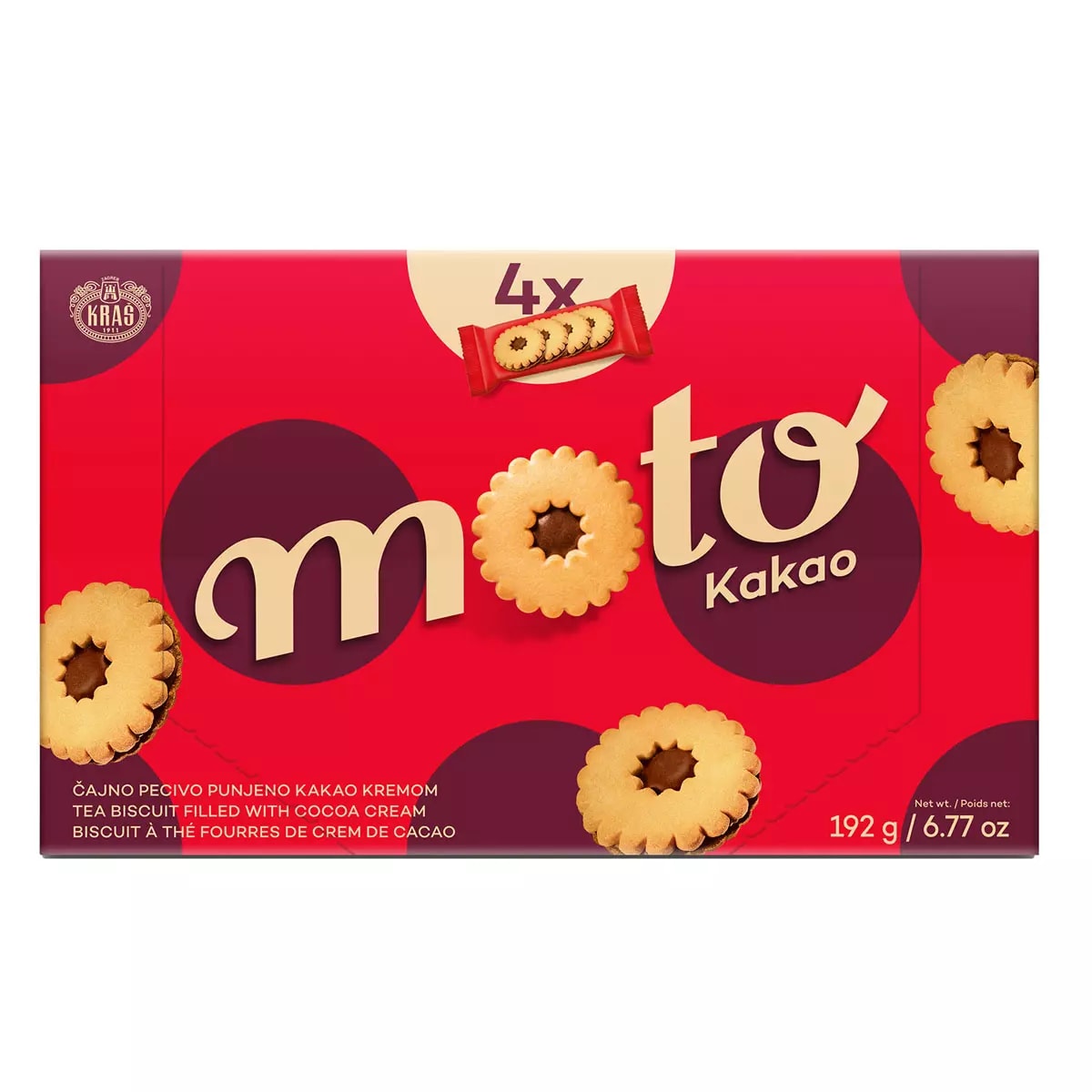 Kraš moto čajno pecivo 192 g