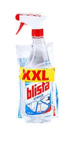 Maramice za čišćenje univerzalne + sredstvo za čišćenje stakla 50 kom + 750ml