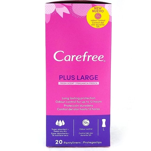 Higijenski ulošci carefree large plus fresh 20 kom