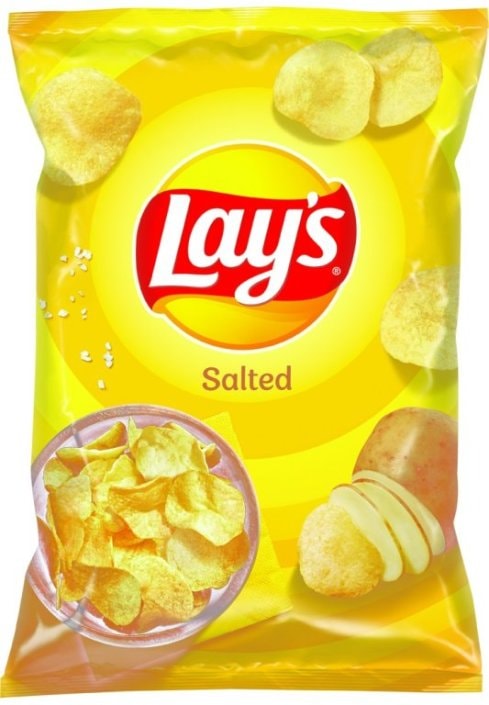 Čips od 120 g do 130 g