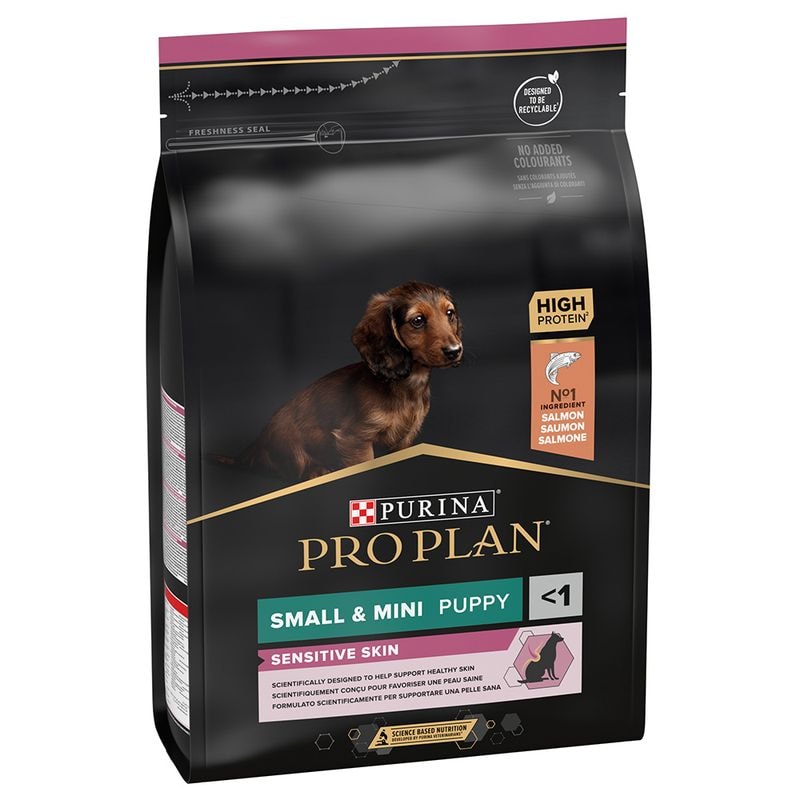 Purina pro plan puppy small/mini sensitive skin 700g