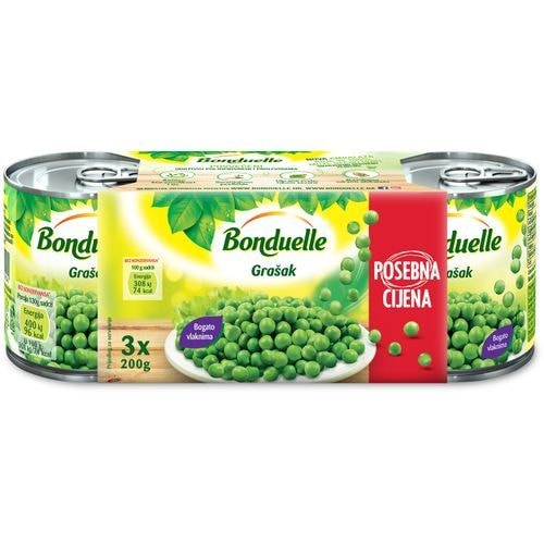Grašak 3x200g