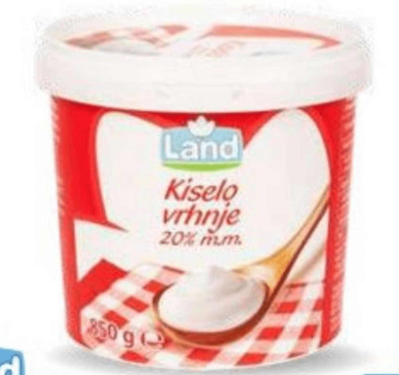 Kiselo vrhnje 850 g
