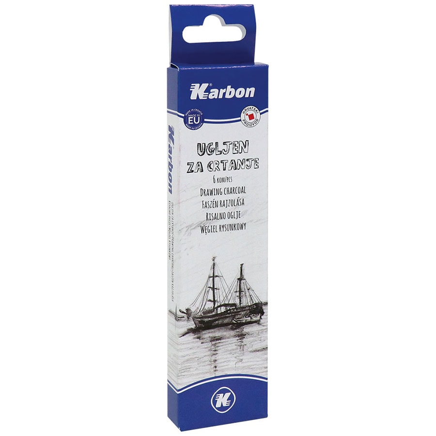 Ugljen za crtanje karbon 6/1