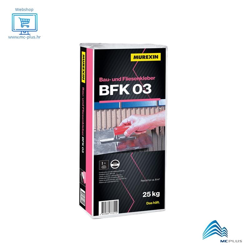 Ljepilo za keramiku bfk 03 25 kg