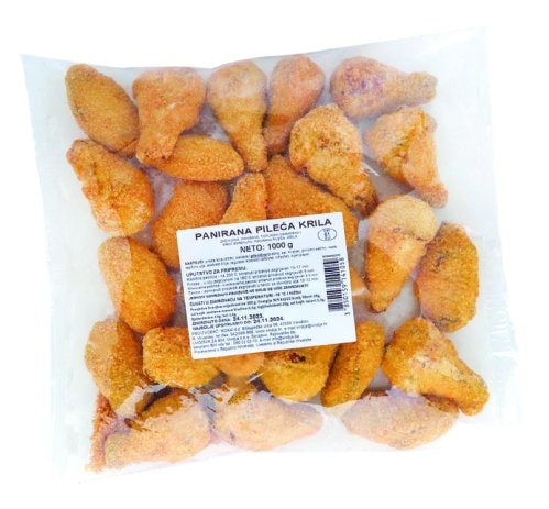 Krila pileća panirana 1 kg
