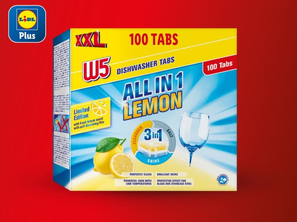 Tablete za perilicu posuđa xxl 100 x 15,25 g