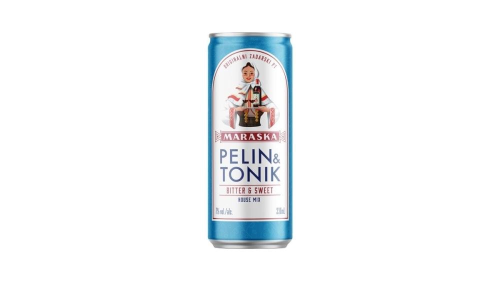Pelinkovac-tonik 0,33 L Maraska