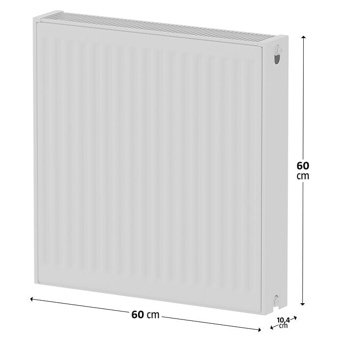 Radijator d 60 x v 60 cm