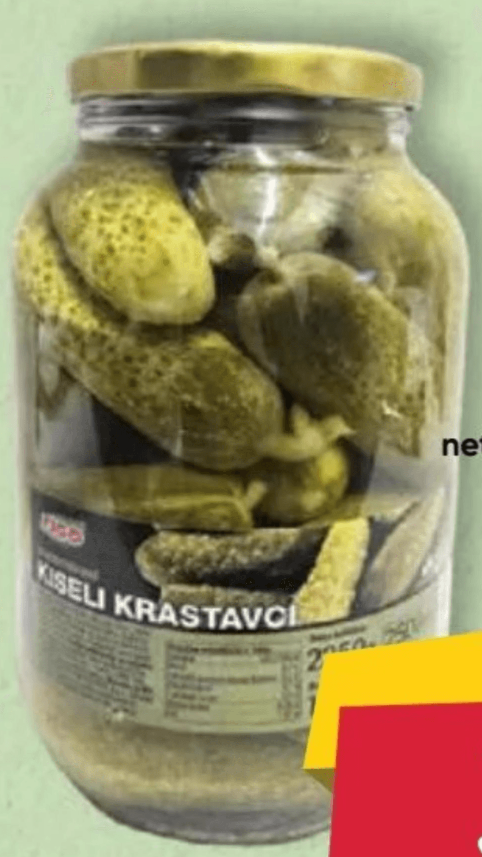 Kiseli krastavci 2500ml