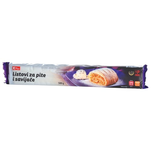 Listovi za pite i savijače 500g
