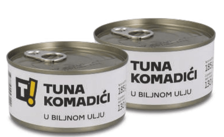 Tuna komadići 185 g